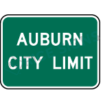 City Limit Sign