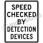 Speed Checked By Detection Devices