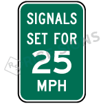 Signals Set For Speed Limit