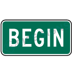 Begin Auxiliary Signs