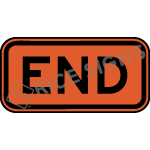 End Sign