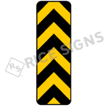 Center Stripe Yellow Object Marker