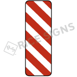 Left Stripe Red Object Marker