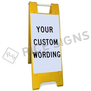 Custom Folding Sign Double Sided
