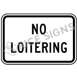 No Loitering