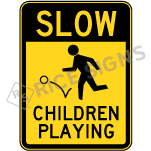 Slow Children Playing Sign