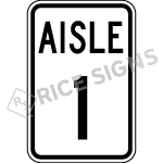 Aisle Sign