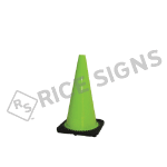 18" Lime Traffic Cone