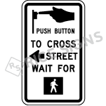 Crosswalk Style 3 Signs