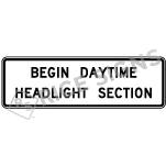 Begin Daytime Headlight Section