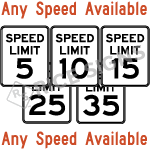 Speed Limit Sign