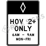 Hov 2+ Only Time Restrictions