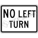 No Left Turn