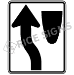 Keep Left Symbol Sign