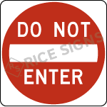 Do Not Enter