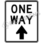 A picture and link to One Way Up Signs