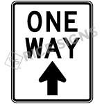 One Way Up Signs