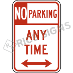 No Parking Any Time