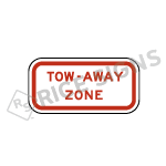 Tow Away Zone Signs