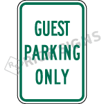 Guest Parking Only