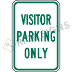 Visitor Parking Only