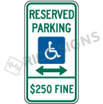 Illinois Reserved Parking 250 Fine