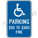 Missouri Parking 50 To 300 Fine Signs