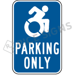 Accessible Parking Only Sign