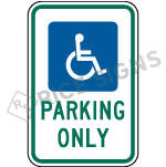 Ohio Handicapped Parking Only