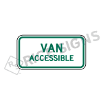 Van Accessible Sign