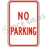 No Parking