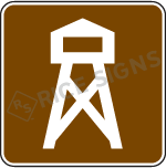Lookout Tower Signs