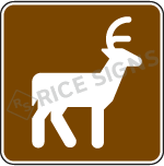 Deer Viewing Area Signs