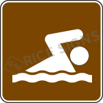 Swimming Sign