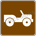 Off-road Vehicle Trail Sign