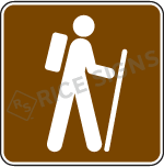 Hiking Trail Sign