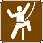 Technical Rock Climbing Sign