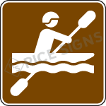 Kayaking Sign