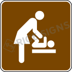 Baby Changing Station (womens Room) Signs