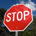 Picture of a stop sign