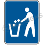 Litter Container Signs