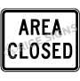 Area Closed