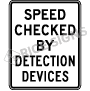 Speed Checked By Detection Devices