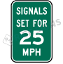 Signals Set For Speed Limit