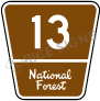 Forest Route Marker