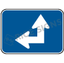 Up And Left Arrow Signs