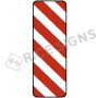 Left Stripe Red Object Marker