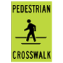 Folding Portable Pedestrian Crosswalk - 24x36