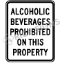 Alcoholic Beverages Prohibited On This Property