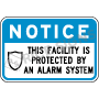 Notice This Facility Is Protected By An Alarm System